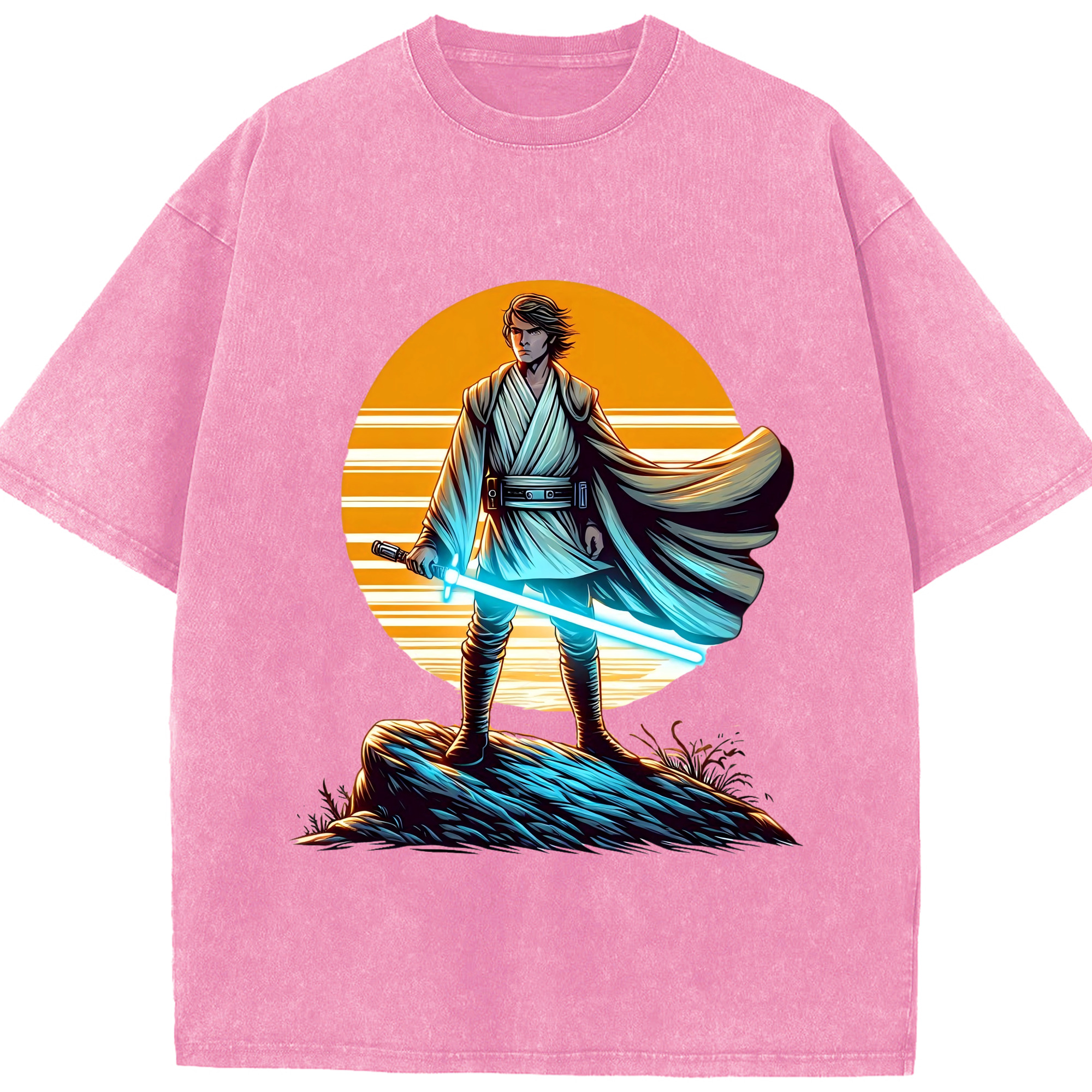 （画像用） スター・ウォーズ Star Wars 綿100% ヴィンテージ風 半袖Tシャツ（フロントプリント）